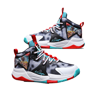 QZJC printemps et automne nouvelles chaussures de <span class=keywords><strong>basket</strong></span>-ball pour garçons et filles en maille haute pour les bottes de <span class=keywords><strong>basket</strong></span>-ball de sport des collégiens - Product Image 1