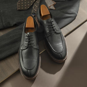 Zapatos de Hombre de Cuero con Cordones, Punta en Pico, Antideslizantes y Desodorantes, Formales, Casuales y de Negocios, de Alta Calidad, Último Modelo 2026 - Product Image 5