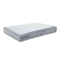 Sac en PVC transparent de haute qualité avec boutons pour l'emballage de draps de lit sur mesure