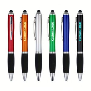 Bolígrafo Promocional de Plástico con Logotipo Personalizado de Buena Calidad, Listo para Enviar, con Tinta Negra Multicolor para Uso en Oficina/Escuela/Regalo - Product Image 1
