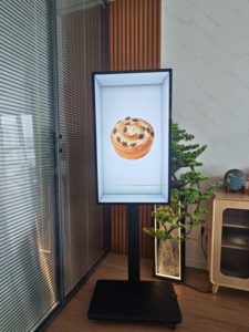 Pantalla LCD HX TOUCH de 43 pulgadas ultrafina con tecnología 3D sin gafas para señalización digital, pantalla publicitaria comercial ultrafina de alto brillo - Product Image 3