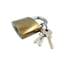 Timbre de marque cylindre en laiton, cadenas en fer, plaque électronique plaqué or et titane, bon marché, 32mm, 10 pièces