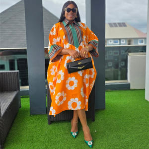 Para Europa y Estados Unidos, Novedad Otoño 2026, <span class=keywords><strong>Vestido</strong></span> Camisero Estampado de Longitud Media, Antiestático, Informal, con Contraste de Moda - Product Image 2