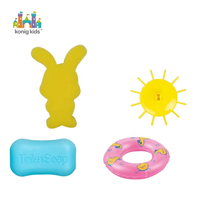 Jouet de bain pour bébé, toboggan aquatique mural avec ventouses et animal coulissant, jeu de tuyaux interactif DIY pour les tout-petits de 3 ans et plus