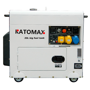 Katomax 6kw <span class=keywords><strong>6kva</strong></span> 7kva générateur magnétique silencieux diesel livraison rapide en usine monophasé double tension - Product Image 3