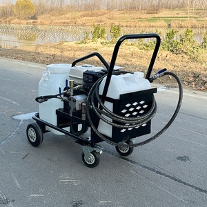 TOSH Small Diesel/Gasoline Engine Portable Hand Held Mini Spreader Bitumen <b>Sprayer</b> with Pump & PLC for Sale - Product Image 4