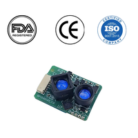 Module télémètre laser ERDI LASER LRF22VB 20m DTOF 905nm en alliage d'aluminium, télémètre laser industriel pour LiDAR automobile