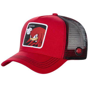 Gorra de camionero <span class=keywords><strong>Sonic</strong></span> azul y roja de malla transpirable, gorra de béisbol unisex para adultos, gorra de protección solar con visera ancha, bordado personalizado de algodón - Product Image 2