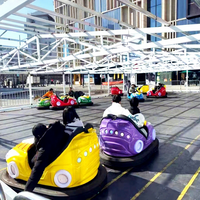 Voiture tamponneuse alimentée par le sol pour adultes voitures électriques dodgem à vendre