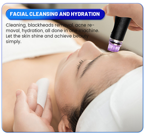 Appareil de beauté à jet d'hydrogène et d'oxygène : Équipement d'hydrodermabrasion pour les soins professionnels de la peau - Product Image 6