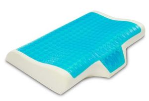 Nouveau 2026 – Oreiller ergonomique en <span class=keywords><strong>mousse</strong></span> à mémoire de forme et gel, fait main, rafraîchissant, écologique, amovible, lavable, motif animalier, pour le cou et le sommeil - Product Image 3
