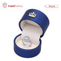 FADELI EMBALLAGE Usine En Gros De Haute Qualité En Cuir PU Bracelet Anneau Pendentif Collier Bijoux Boîte D'emballage