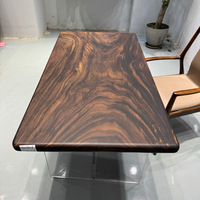 Table à manger en bois massif naturel de haute qualité, noyer noir d'Amérique du Nord, style européen, mobilier moderne pour la maison, personnalisable