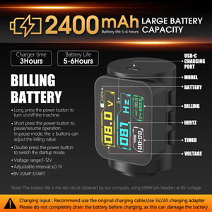 Máquina de Tatuaje Inalámbrica Profesional <span class=keywords><strong>Ambition</strong></span> <span class=keywords><strong>Ninja</strong></span> Max 280P con Motor sin Escobillas, Carrera de 4.5mm/3.5mm, Accionamiento Directo para Arte Corporal - Product Image 4