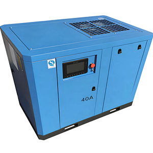 Compressore d'aria a vite VSD 40A 30kW per impieghi gravosi, prestazioni stabili, risparmio energetico per vendita all'ingrosso industriale - Product Image 2