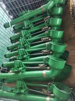 Arroseur à canon pour système d'irrigation agricole, en plastique et caoutchouc, réservoir sous pression, longue portée, rotation à 360 degrés, garantie 1 an