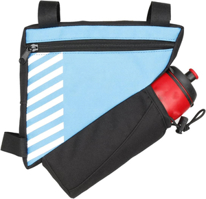 Bolsa de almacenamiento de bicicleta con cierre de cremallera personalizado, muestra gratis, estuche de propósito especial para tubo de sillín, marco frontal, caja de almacenamiento triangular para bicicleta - Product Image 2