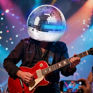 Casque Boule Disco Miroir avec Télécommande et Contrôle des Couleurs, Accessoire de Costume pour Noël, Soirées Dansantes, Bars, Clubs, Fêtes, Raves et Spectacles - Product Image 3