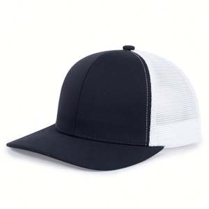 Patch en cuir brodé personnalisé Richardson 112 chapeau de camionneur maille vierge Snapback casquette de Baseball plaine Net sport papa casquette - Product Image 4