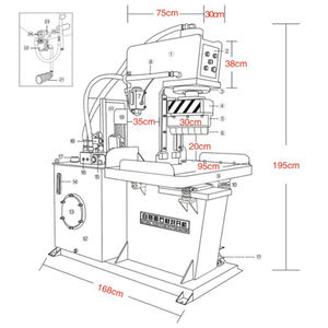 เครื่องแยกหินแนวธรรมชาติเครื่องแยกหินปูผนังแบบแผ่นผนังระบบไฮดรอลิก - Product Image 3