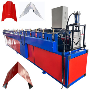 Machine de formage à froid de tuiles de toit à grande vitesse pour la fabrication automatique de capuchons de toit - Product Image 2