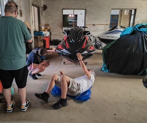 <strong>Affordable</strong> High Quality 1300ccc 4-Stroke Engine Fiberglass Yamaha Style Jet Ski Boat China Factory <strong>Personal</strong> <strong>Watercraft</strong> - Product Image 5