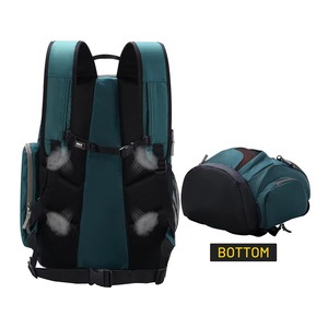 Sac à dos de sport unisexe avec poche zippée pour ballon de basketball, haute qualité, léger, disponible en gros - Product Image 2