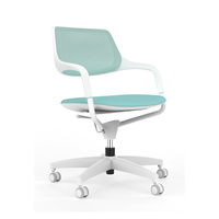 Vente en gros chaise de bureau confortable design pivotant chaise voûte d'attente salle de réunion ergonomique