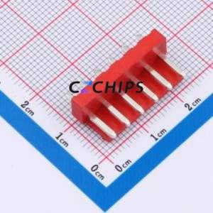 BX-VH3.96-6PZZ-R Wire-to-Board Pin Header Through hole Component (THT),P=3.96mm Connector 1x6P 3.96mm Through Hole VH - Product Image 1