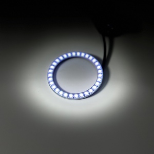 Ứng dụng điều khiển giao hưởng mắt thiên thần RGB <span class=keywords><strong>LED</strong></span> Halo Nhẫn Điều kiện Mới với chế độ đuổi theo - Product Image 2