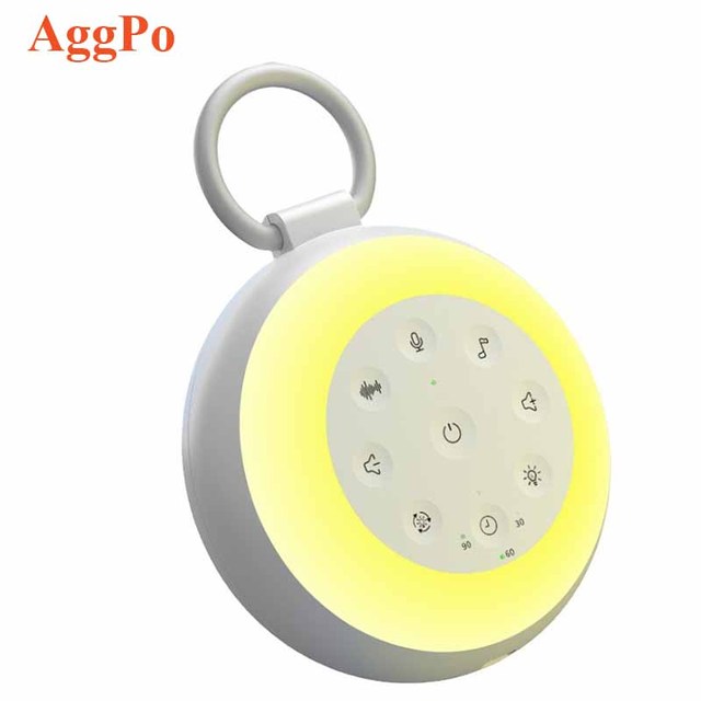 Portable White Noise Machine - Sleep Timer - USB Rechargeable - Sleep Sound Machine Baby