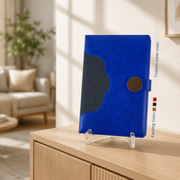 Agenda personnalisable en cuir PU format A5 2027, carnet de notes pour affaires, cadeau