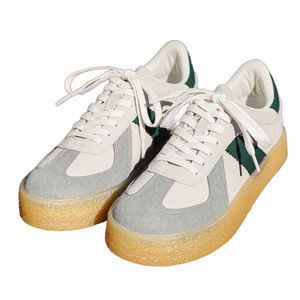 Zapatillas Deportivas Casuales para Hombre, de Caña Baja, Suela Gruesa, Transpirables, con Cordones, a la Moda, con Plantilla de PU Sólida, para Todas las Temporadas, Zapatos Cómodos - Product Image 1