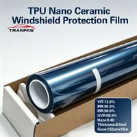 Film de protection TPU pour pare-brise automobile de luxe, auto-réparateur, anti-impact de pierres, hydrophobe, changeant de couleur, directement de l'usine
