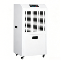 Deshumidificador Industrial de Pie 90L/D, Secador de Aire Automático para Almacenes Comerciales, Sistema de Control de Humedad, Nuevo