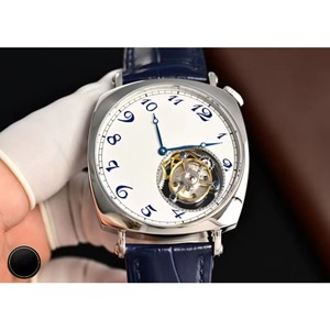 Exquisito Reloj de Buceo Mecánico Automático Unisex de Alta Calidad con Movimiento Tourbillon Esqueletizado y Reserva de Marcha en Acero Inoxidable - Product Image 2