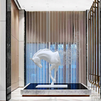 Dali grand cheval de luxe, accessoires de décoration Antique, décoration de maison pour hôtel, hall