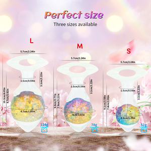 S-HANDE 3個セット S <span class=keywords><strong>M</strong></span> L 7色 アナルプラグ 液体シリコン製 バットプラグ フェチ 大人用 アナルセックストイ 男女兼用 - Product Image 2