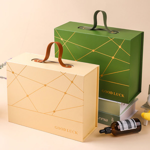 Thấp moq tùy chỉnh sang trọng giấy các tông Hộp Quà Tặng lớn từ đóng cửa bao bì hộp với xử lý cho hàng hóa cao cấp đóng gói - Product Image 2