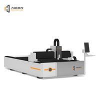 Machine de découpe laser à fibre CNC Dahang 3015 3000W avec support AI/PLT et rail de guidage HIWIN pour le métal