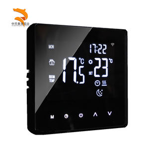 <span class=keywords><strong>Thermostat</strong></span> HVAC flexible certifié EcoEff, logique d'économie d'énergie basée sur l'IA, réglages de température adaptatifs, efficace - Product Image 1