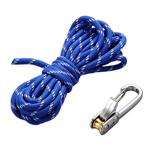 Niu Xiang Cable <b>Puller</b> 3.3M Double Structure Heavy Duty Self Locking Outdoor Tent Guy Rope Hook - Product Image 2
