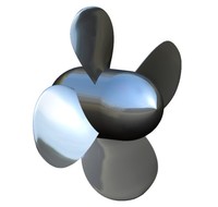 Nouvelle hélice polaire Gongzhi GZ-Ice Prop Series de haute qualité pour glace, 4 pales (taille personnalisable de 2 à 10 m de diamètre) pour remplacement/réparation