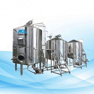 Equipos Para Cerveza Artesanal 300L 500L 1000L 2000L Equipo Para Cervecero Micro Brasserie Complete 2000L - Product Image 1