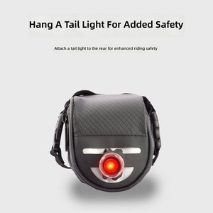 Tas Sadel Sepeda Jinta 1.2L Anti Air, Reflektif, Ringan, Bernapas, Tali Dapat Disesuaikan, Gaya Sport, Tas Belakang Sepeda - Product Image 3