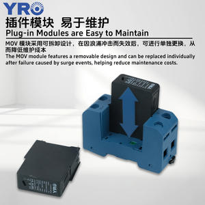 YRO YRSP <b>Surge</b> <b>Protector</b> AC DC 40kA T2 Type For Photovoltaic Lightning Protection - Product Image 4