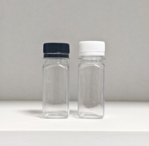2oz 60ml Square Shape Juice Bottles <b>Plastic</b> Ginger Shot Bottle With Caps for Juice - Product Image 6