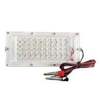 Éclairage extérieur pour la maison, DC12V 50W, projecteur LED en aluminium suspendu réglable pour jardin, cour, portail, montage mural