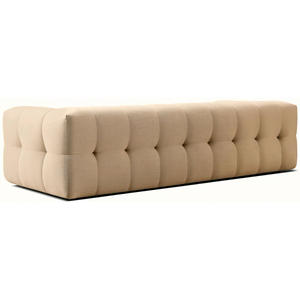 क्रीम रंग की नेदरीय शैली अनुकूलन कपड़े के लिए तीन सीट सोफा छोटे लिविंग रूम के लिए ट्रेंडी - Product Image 2