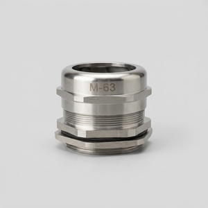 Prensaestopas Robusto de Latón M63 para Cables Eléctricos Grandes, Instalación en Paneles de Entrada y Montaje de Cableado Industrial - Product Image 3